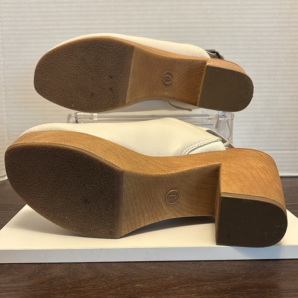 Universal Thread Cream Slingback Mules - Picture 8 of 10
